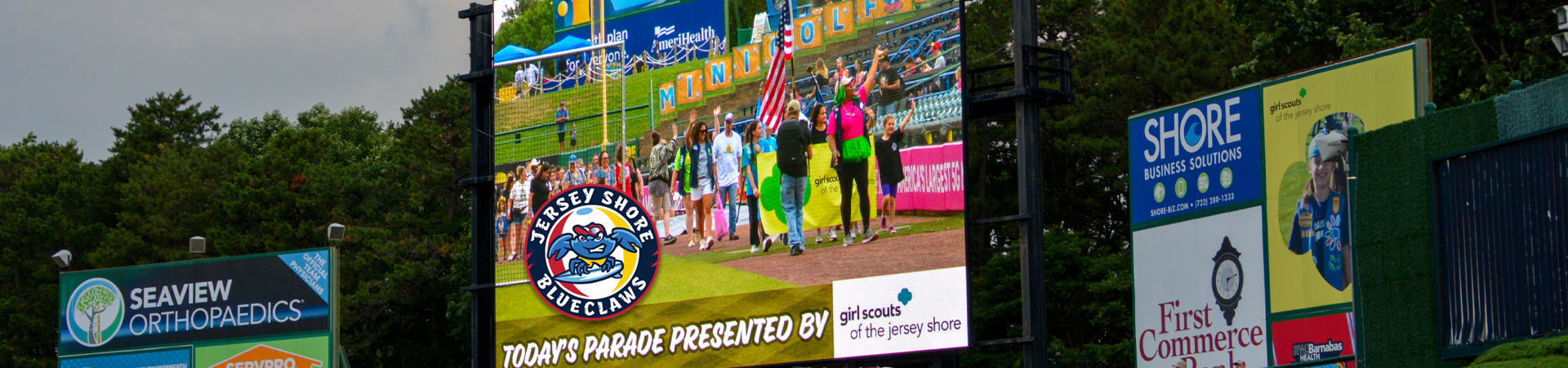 BlueClaws Girl Scout Family Night