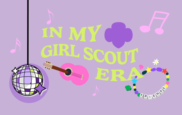 In my Girl Scout Era Party